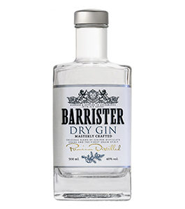 Джин Barrister Dry Gin 0.5 л